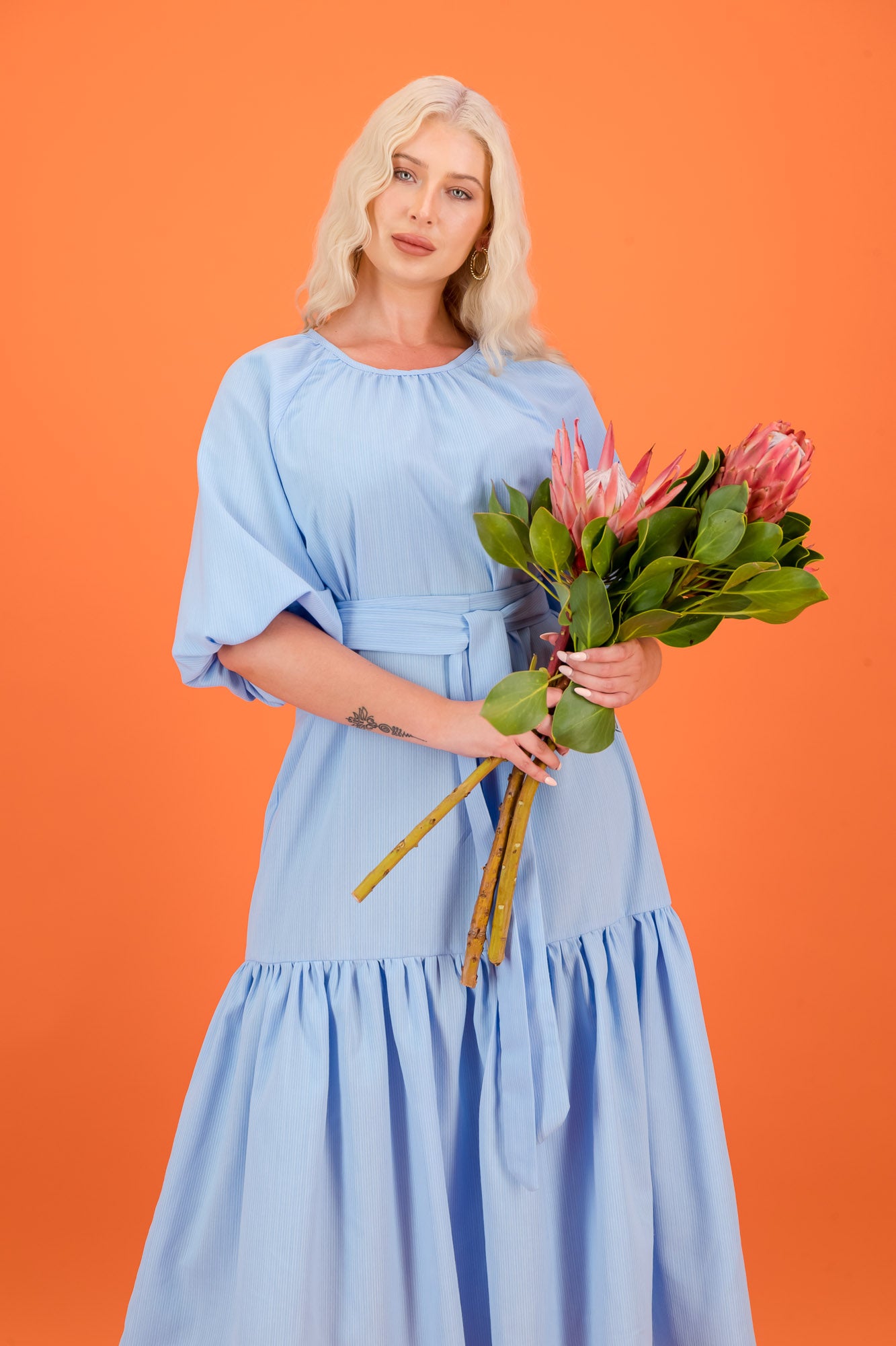 ROXY - blue and white