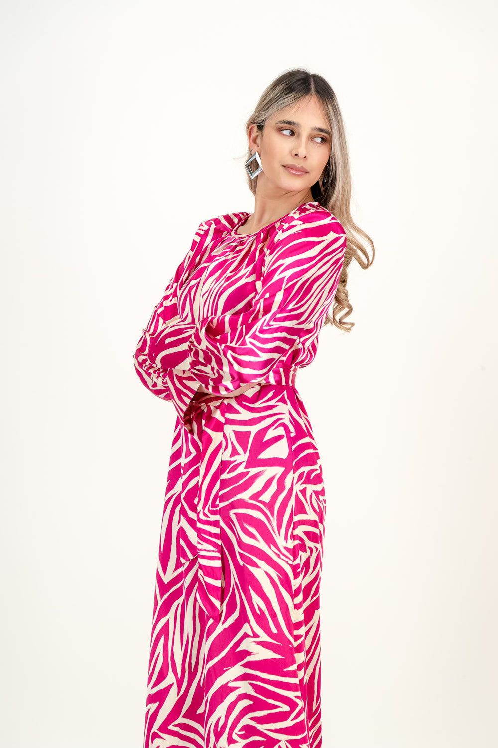 ZOE - pink and white