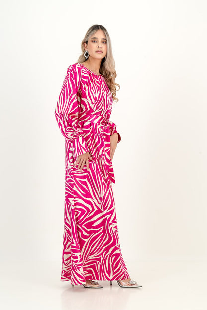 ZOE -  pink and white