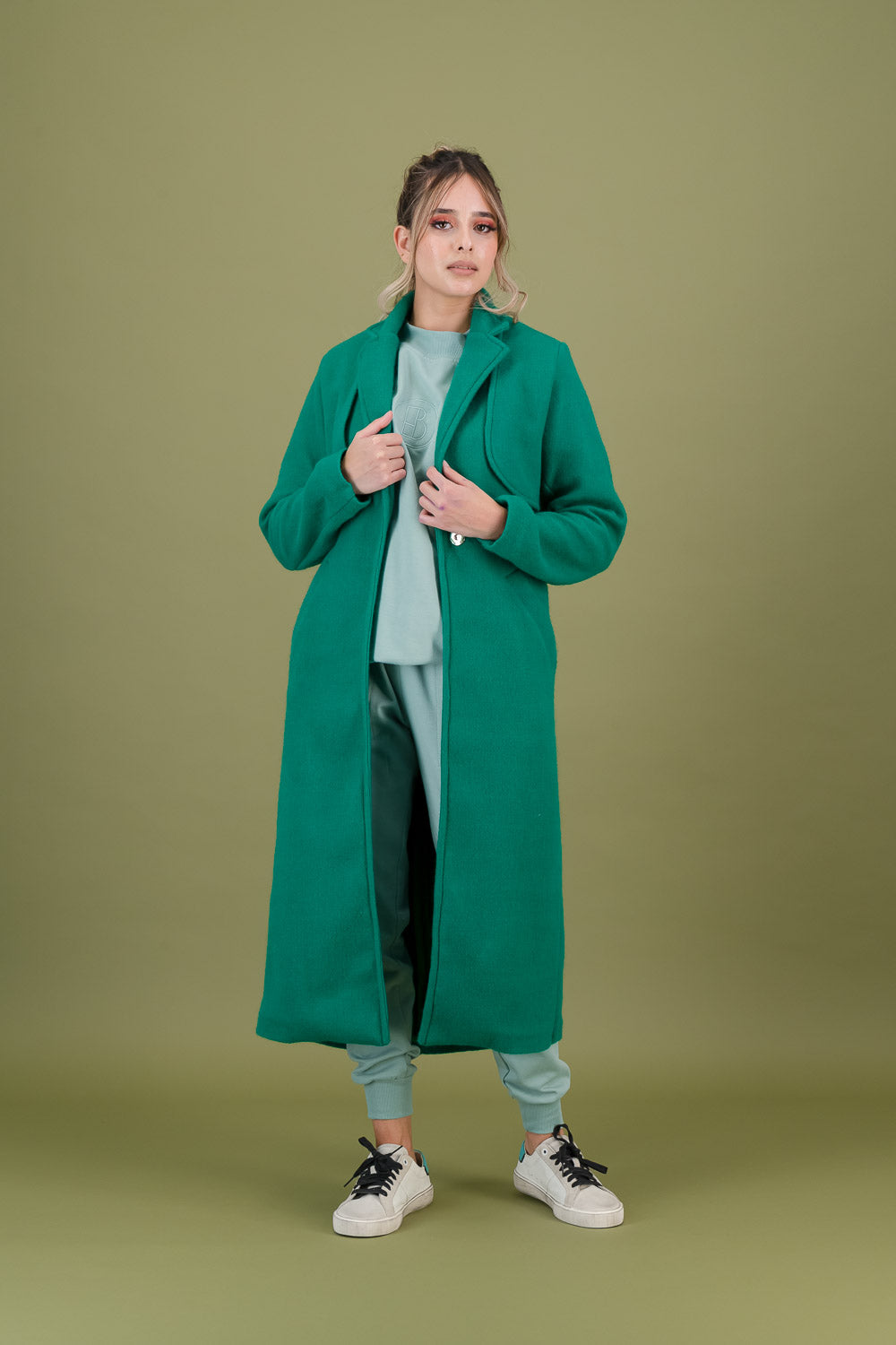 EMMA TRENCH COAT -  green