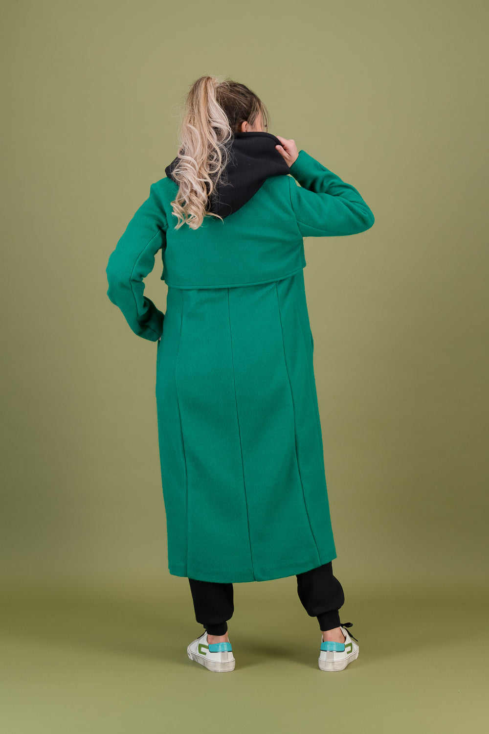 EMMA TRENCH COAT -  green